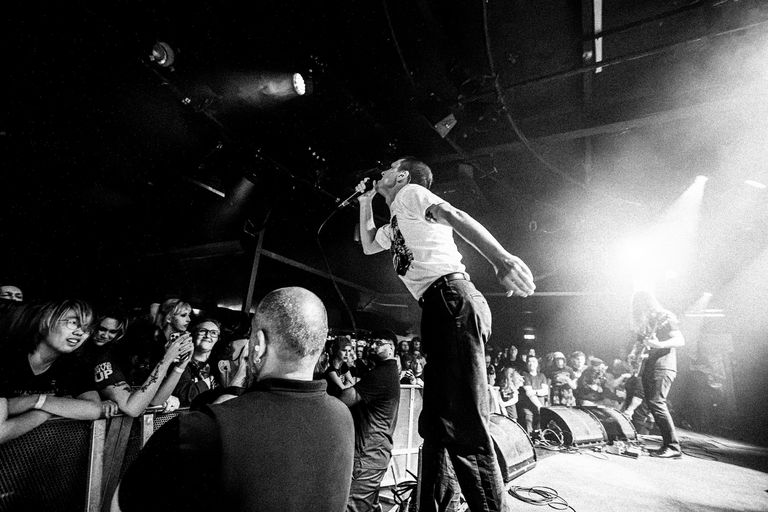 La Dispute performing live at The Gov in Adelaide 